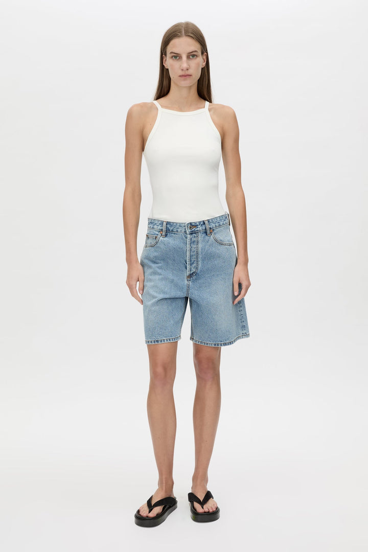 Ezra Denim Short - Light Vintage Blue