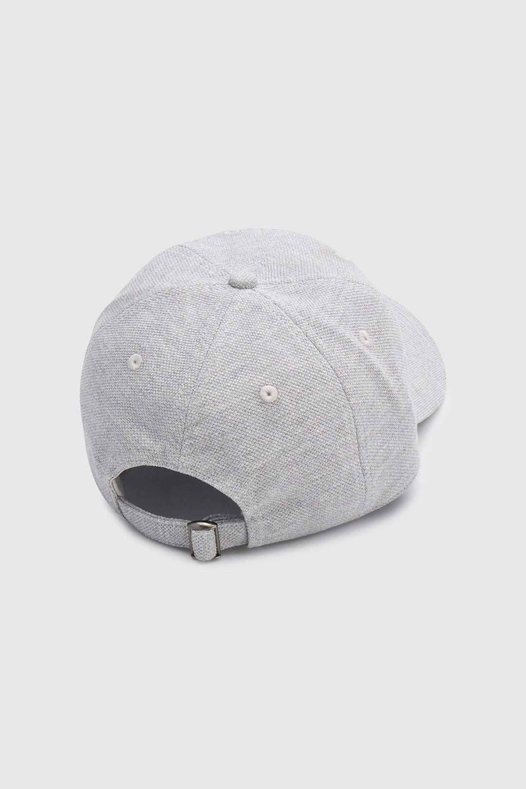 Isolde Embroidered Logo Cap - Grey Marle/Black