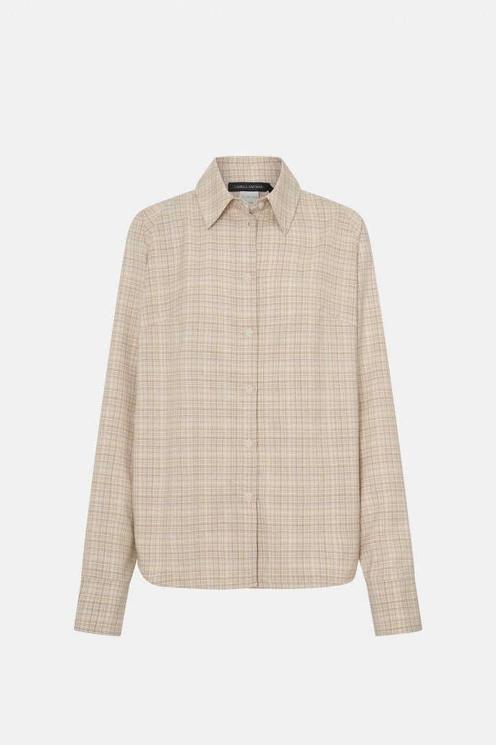 Modulo Shirt - Sand Check
