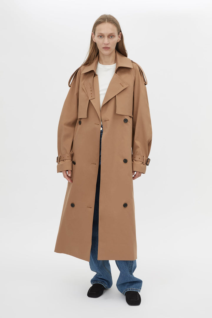 Nelle Trench Coat - Toffee