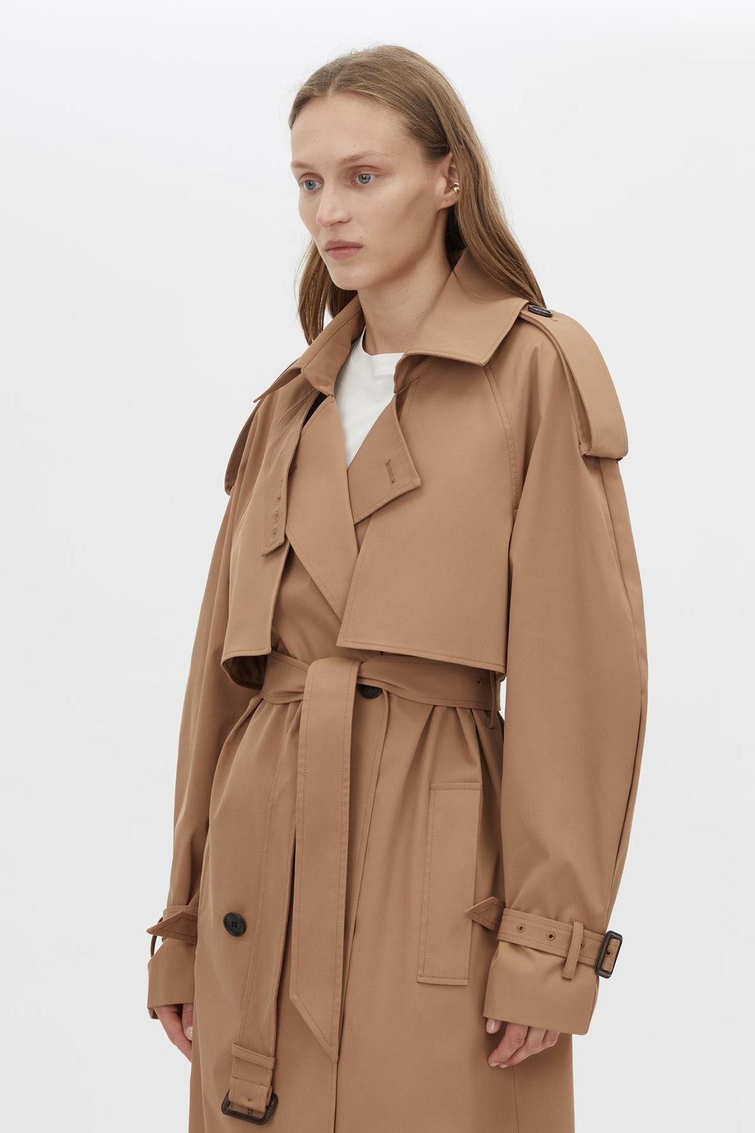 Nelle Trench Coat - Toffee