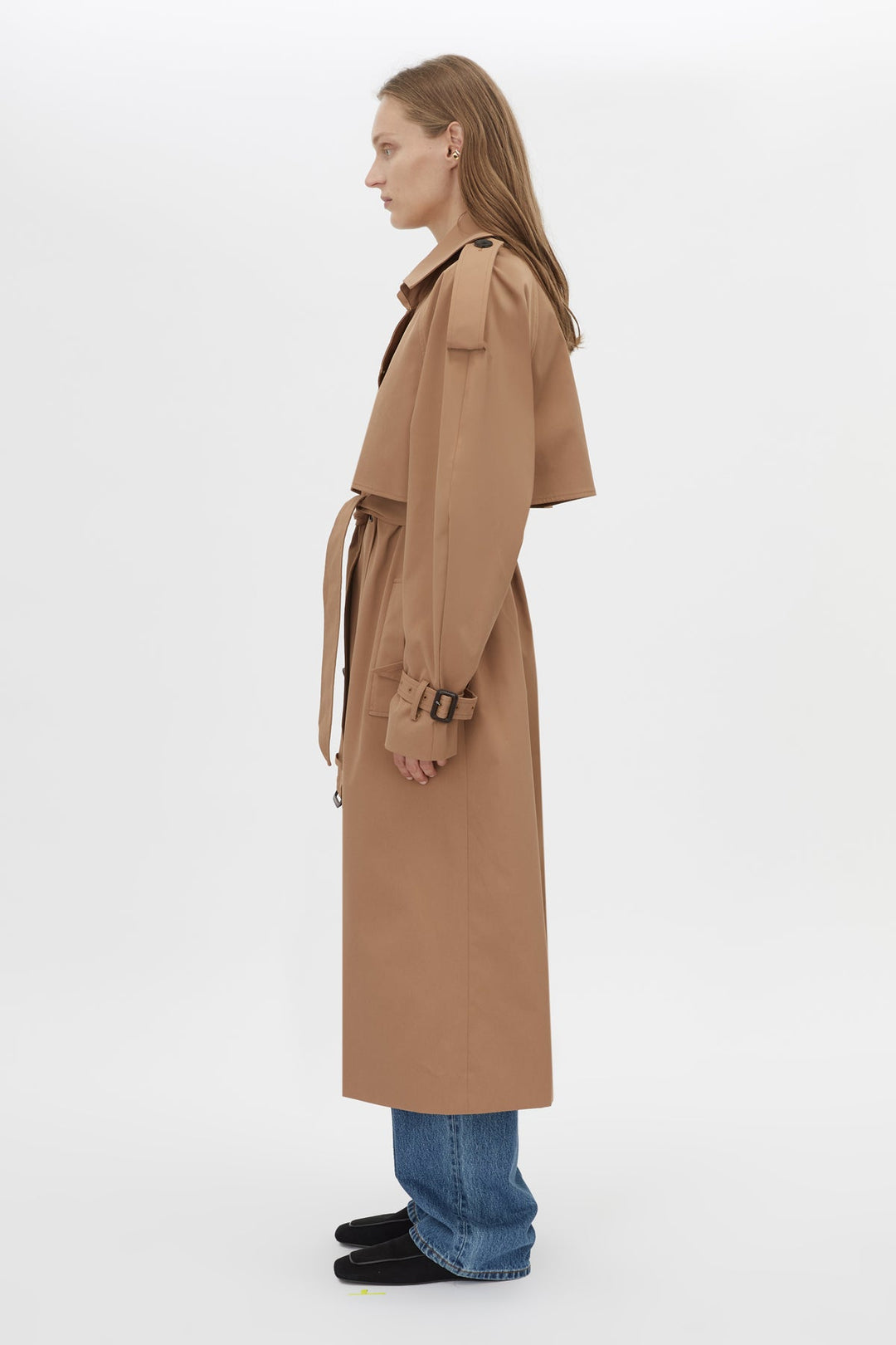 Nelle Trench Coat - Toffee