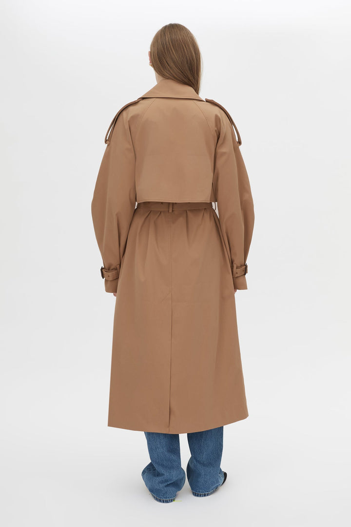 Nelle Trench Coat - Toffee