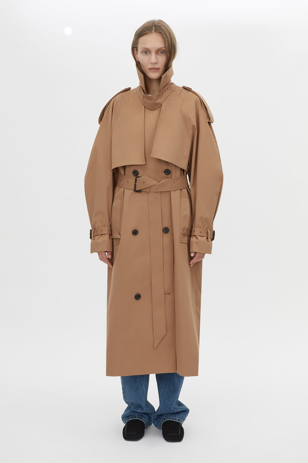 Nelle Trench Coat - Toffee