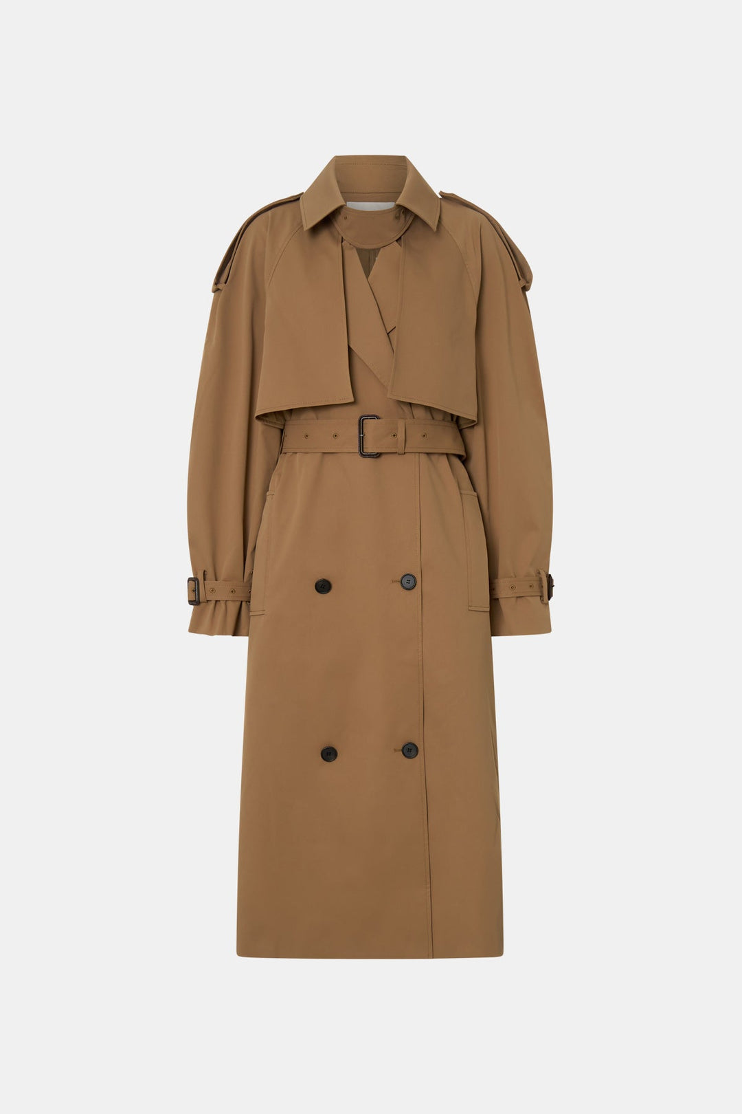 Nelle Trench Coat - Toffee