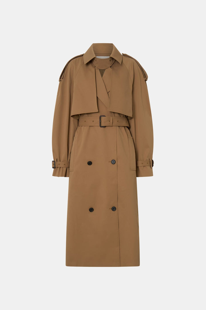 Nelle Trench Coat - Toffee