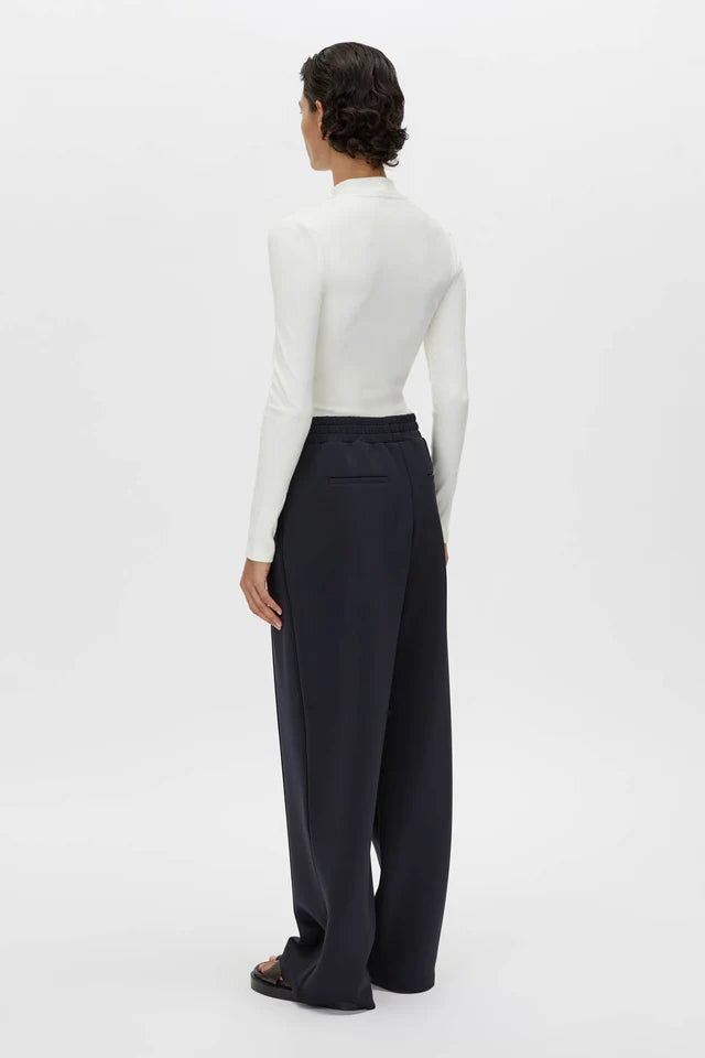 Nora Rib LS Top - Soft White