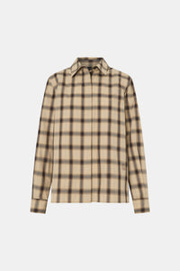 Pasphae Shirt - Ivory Check