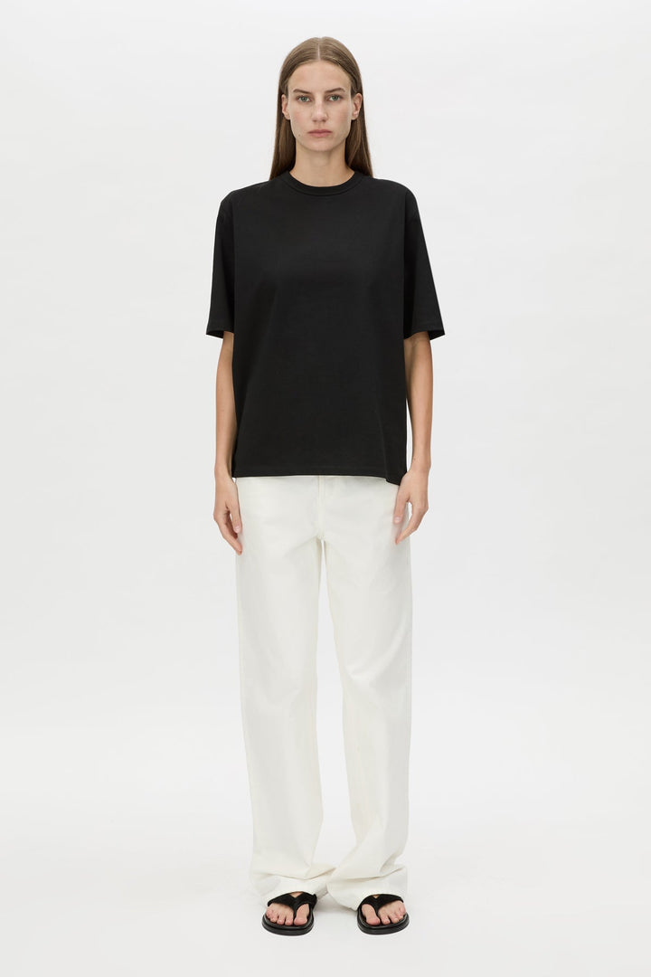 Patina Monogram Tee - Black