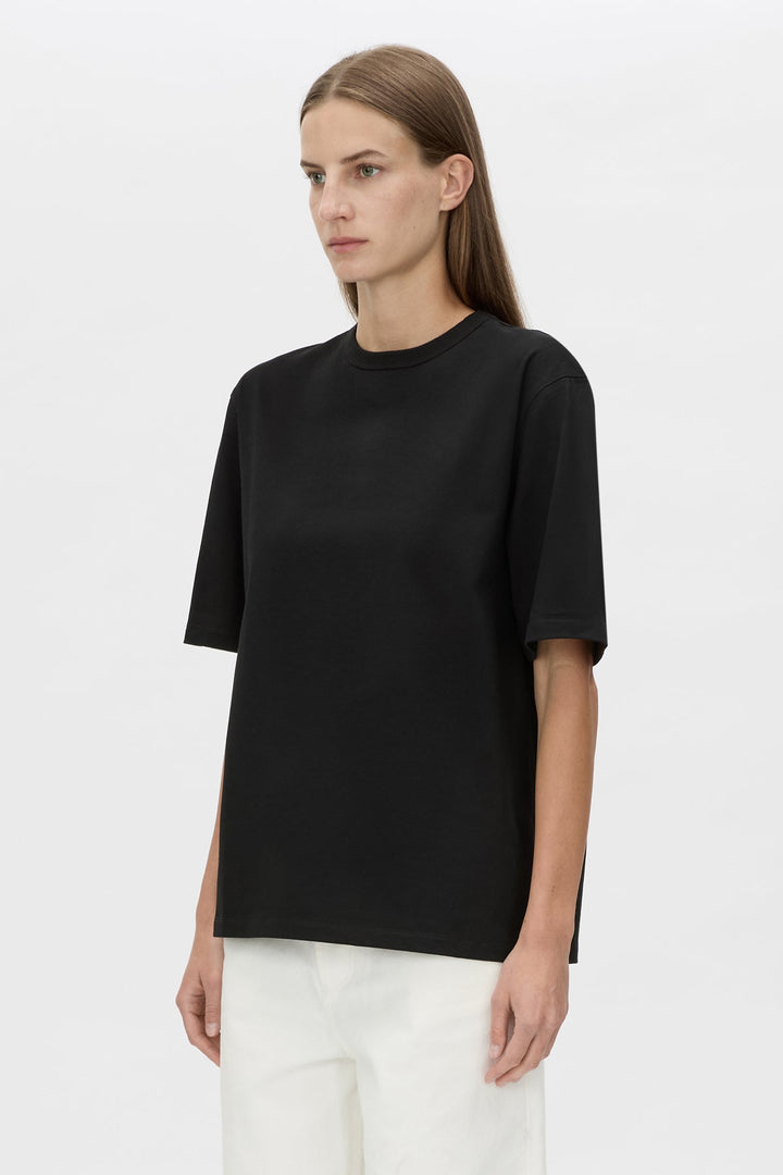 Patina Monogram Tee - Black