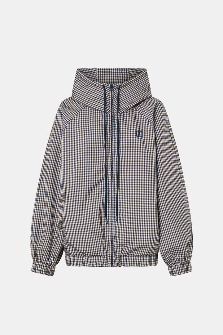 Pierce Check Anorak - Birch Check