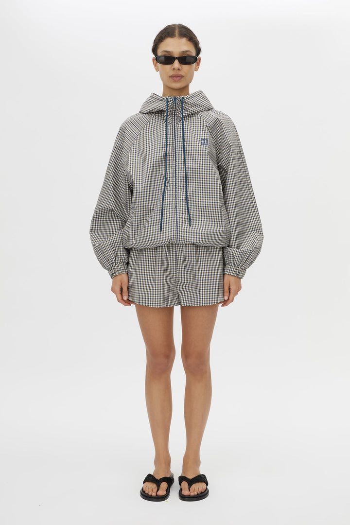 Pierce Check Anorak - Birch Check
