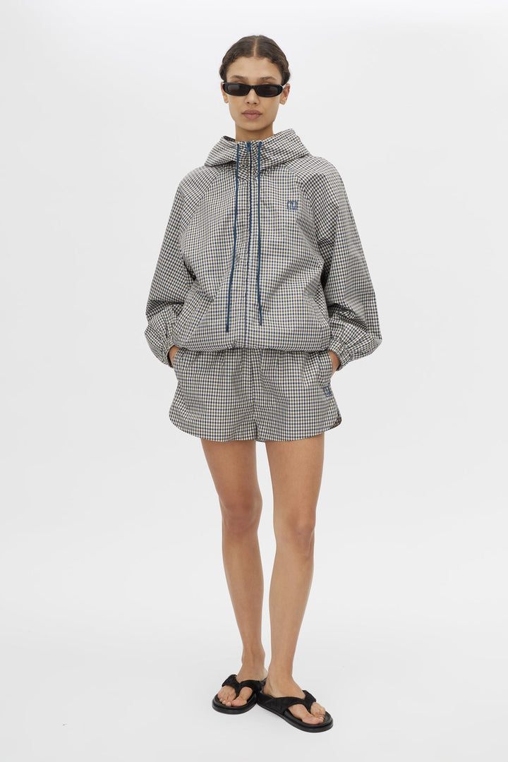 Pierce Check Anorak - Birch Check