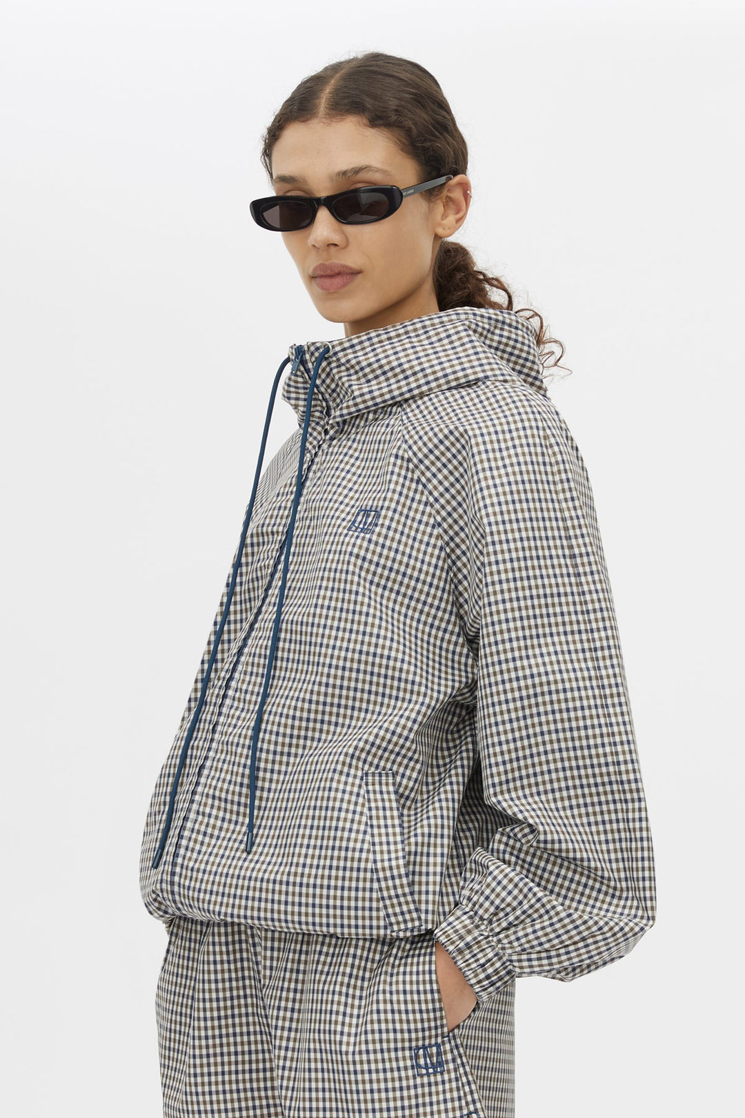 Pierce Check Anorak - Birch Check