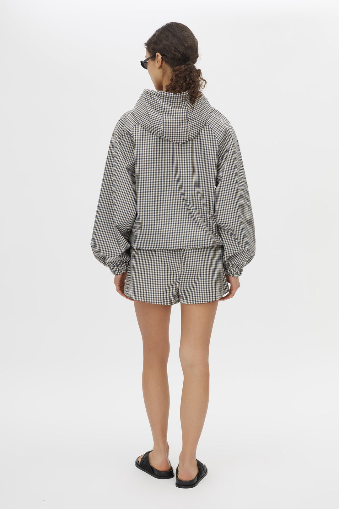 Pierce Check Anorak - Birch Check