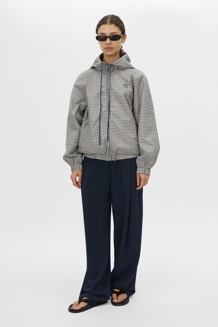 Pierce Check Anorak - Birch Check