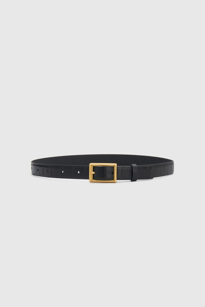 Sonny Eel Belt - Black