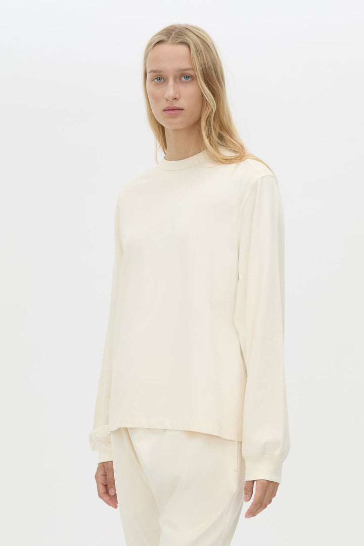 Studio Graphic LS Top - Winter White