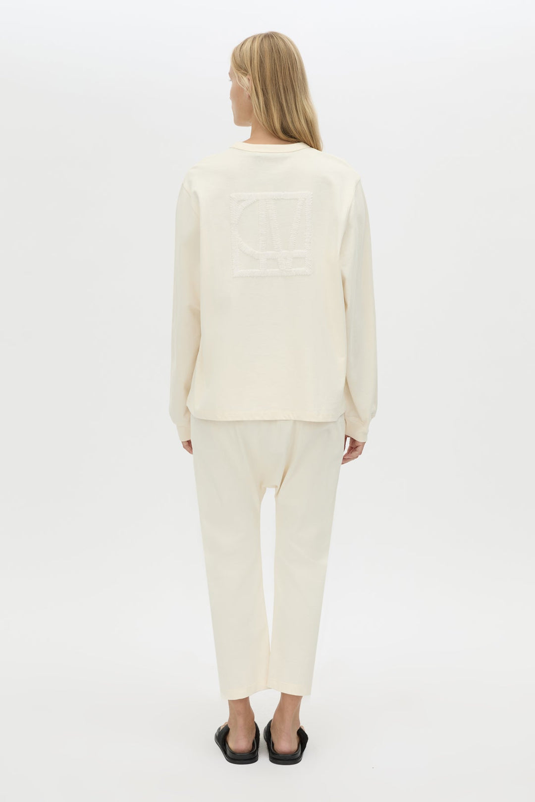 Studio Graphic LS Top - Winter White