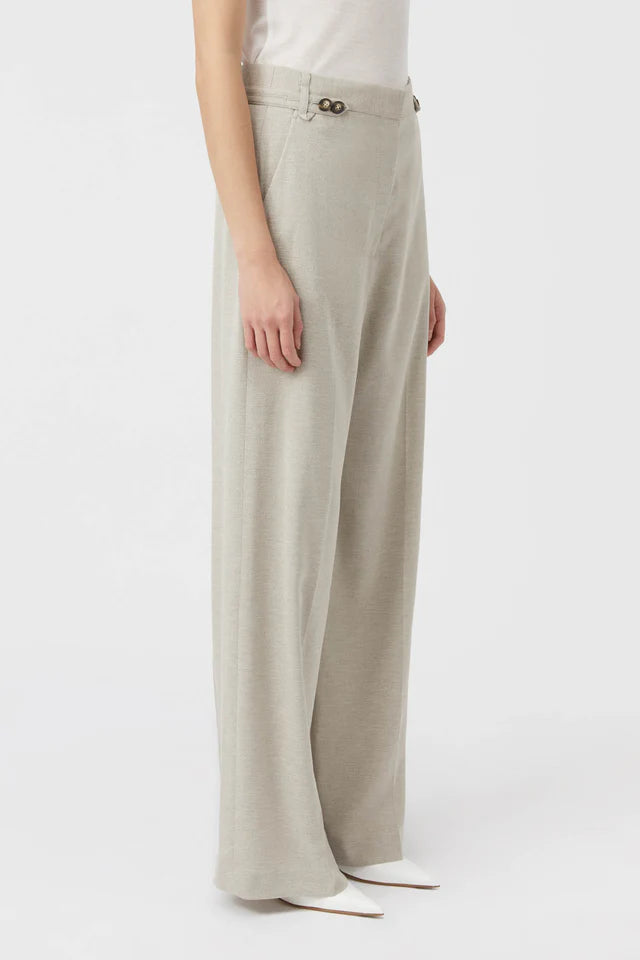 Hudson Pant - Natural Marle