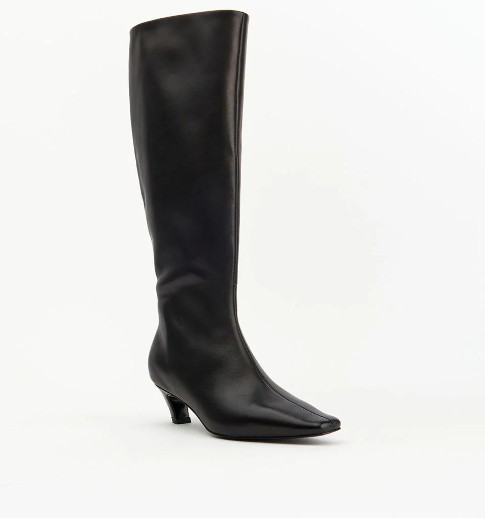 Crew Boot - Black Leather