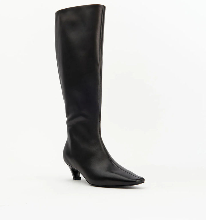 Crew Boot - Black Leather