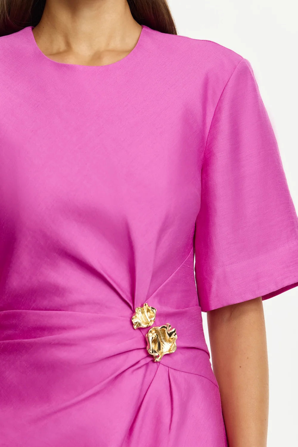 Mannersly Mini Dress - Pink Topaz