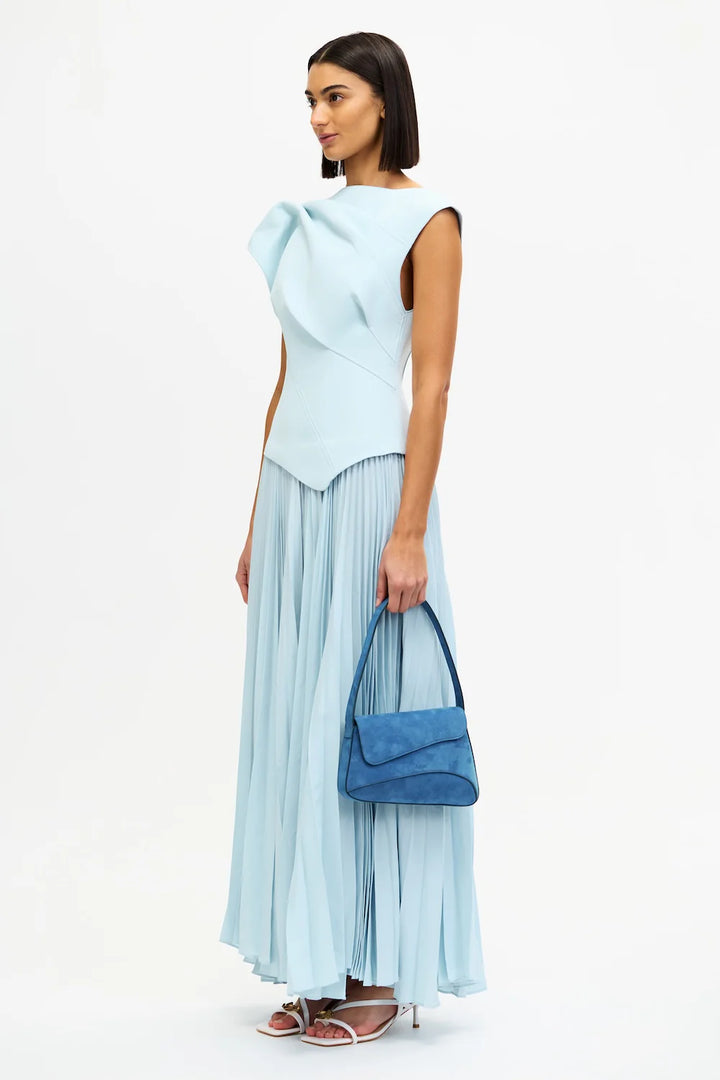 Cornmore Midi Dress - Powder Blue