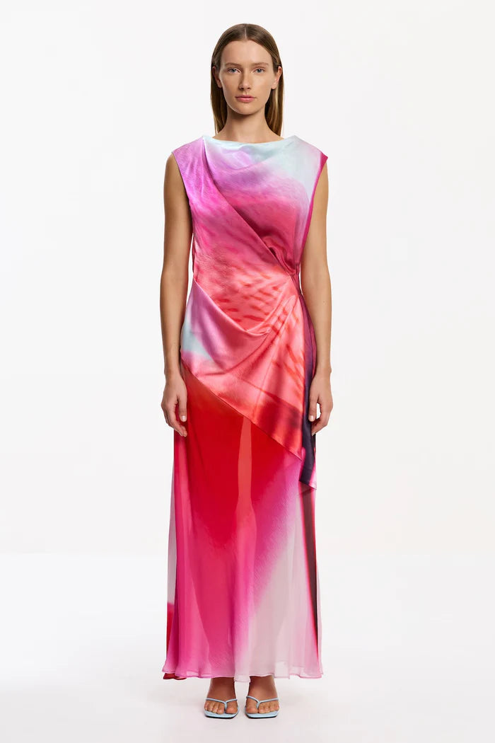 Farrah Dress - Tropical Bloom