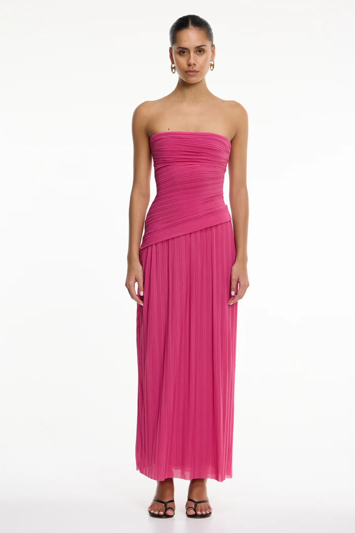 Nesta Maxi Dress - Berry