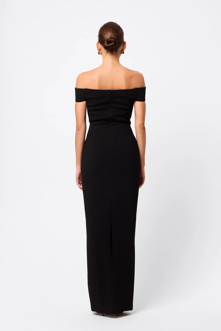 Modernist Maxi Dress - Black