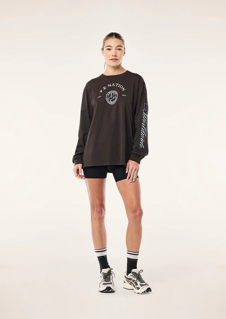 Dalston LS Tee - Caviar