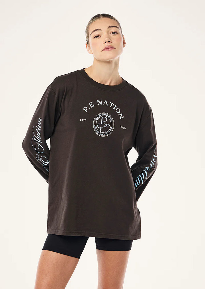 Dalston LS Tee - Caviar