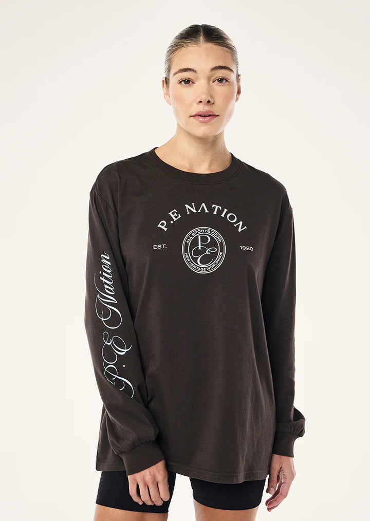 Dalston LS Tee - Caviar
