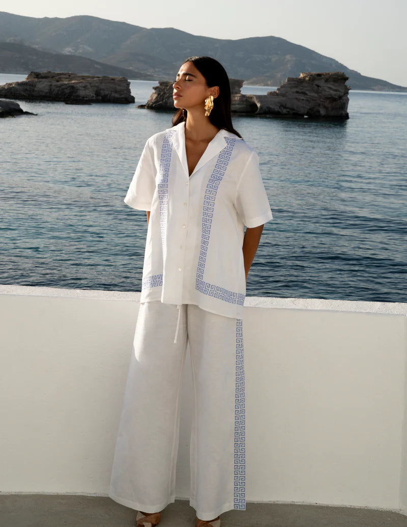 Wide Leg Pant - Sol Script