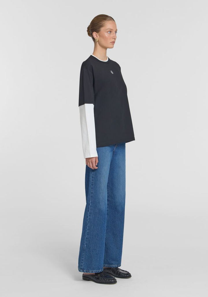 Maximus LS Top - Black/White