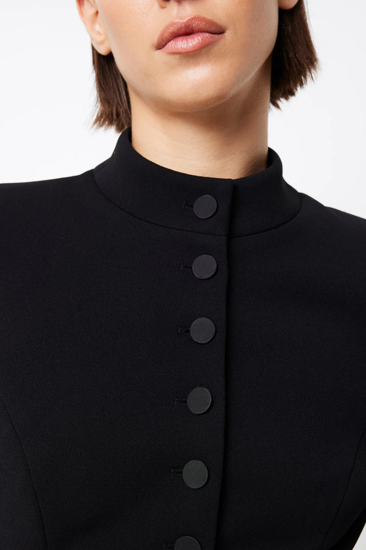 Network Mini Dress - Blackg