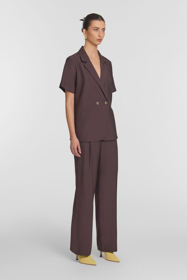 Hepburn Shirt - Chocolate