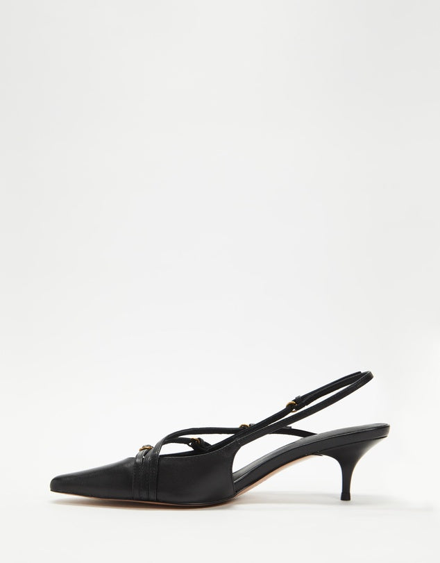 Iris - Black Leather