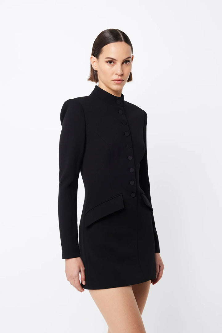 Network Mini Dress - Blackg