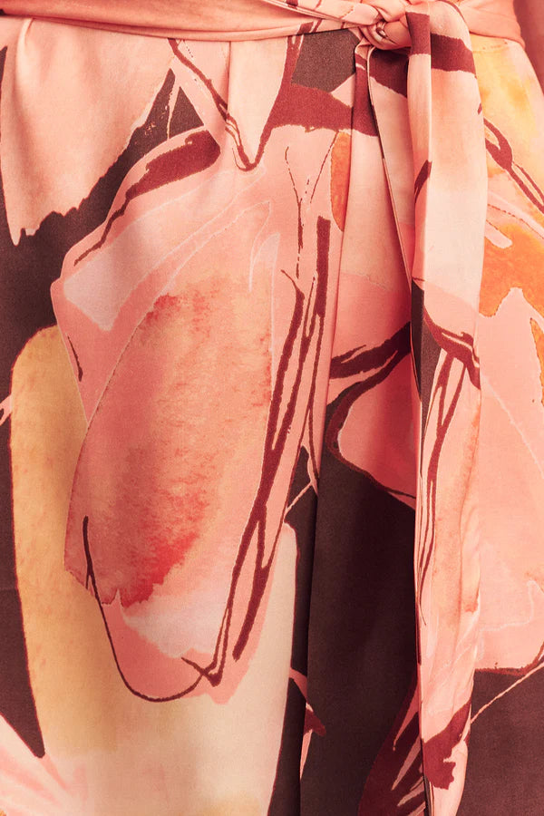Emerson Gathered Maxi Dress - Palmero Floral