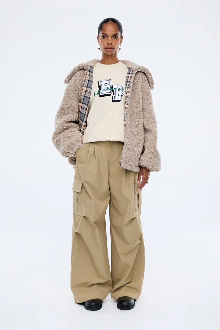 Tina Teddy Jacket - Birch