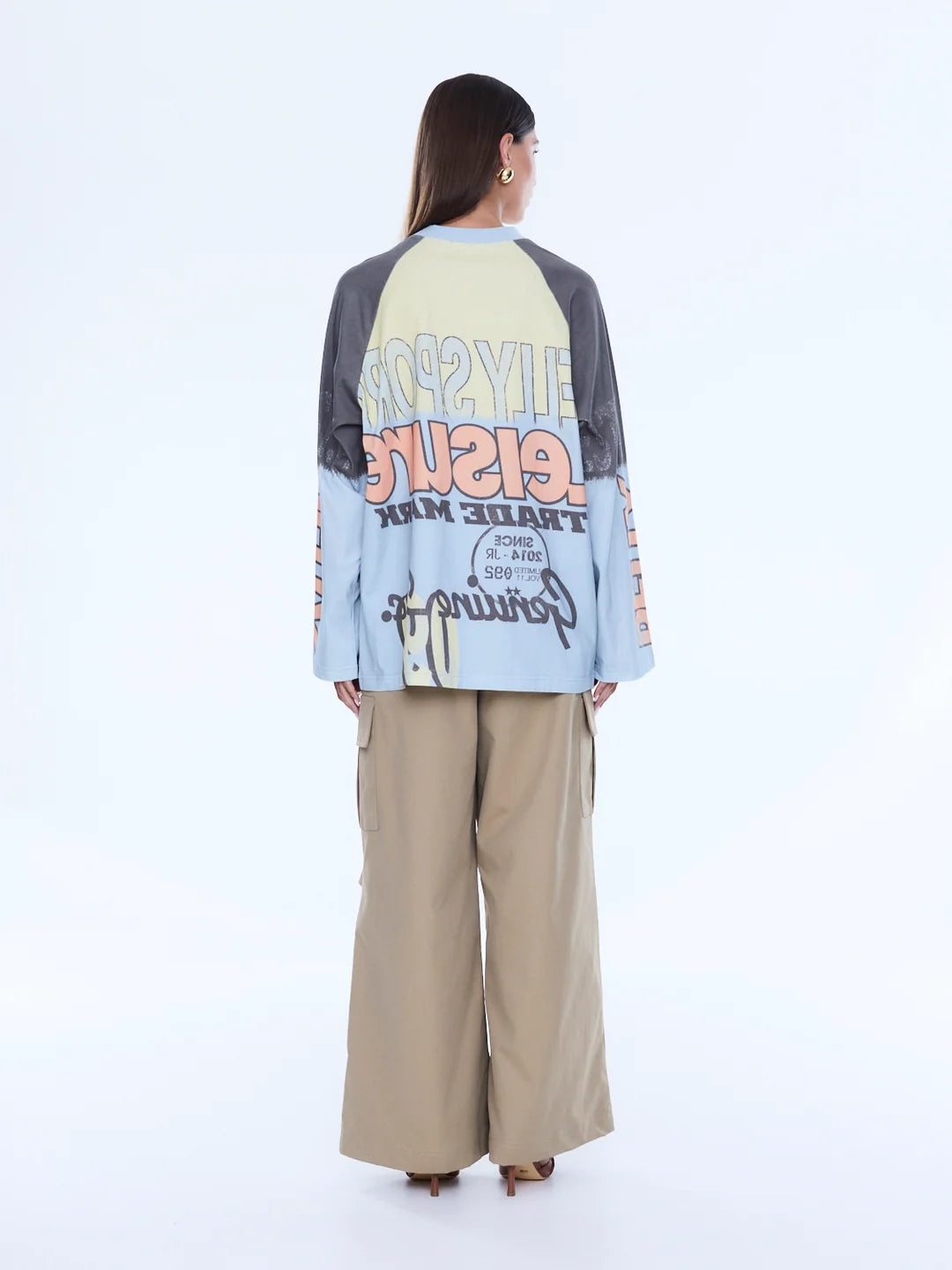 Trademark Long Sleeve Tee - Multi/Pelly Sport