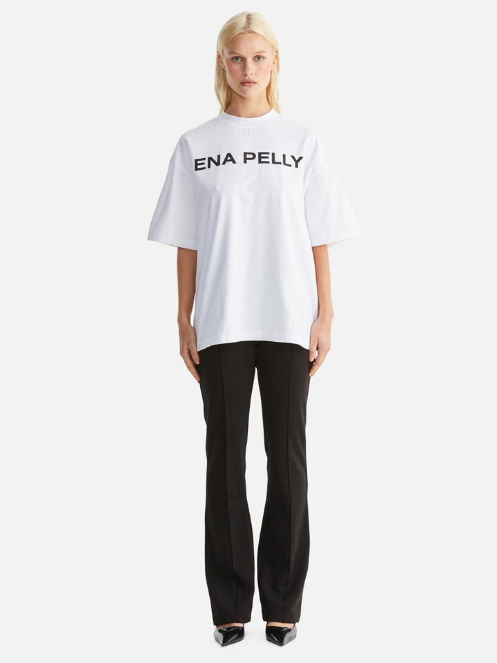 Chloe Oversized Tee - White