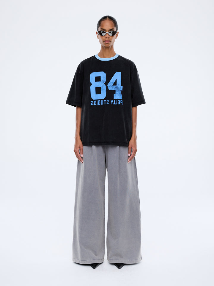 Sophia Relaxed Tee - Vintage Black/Pelly Studio