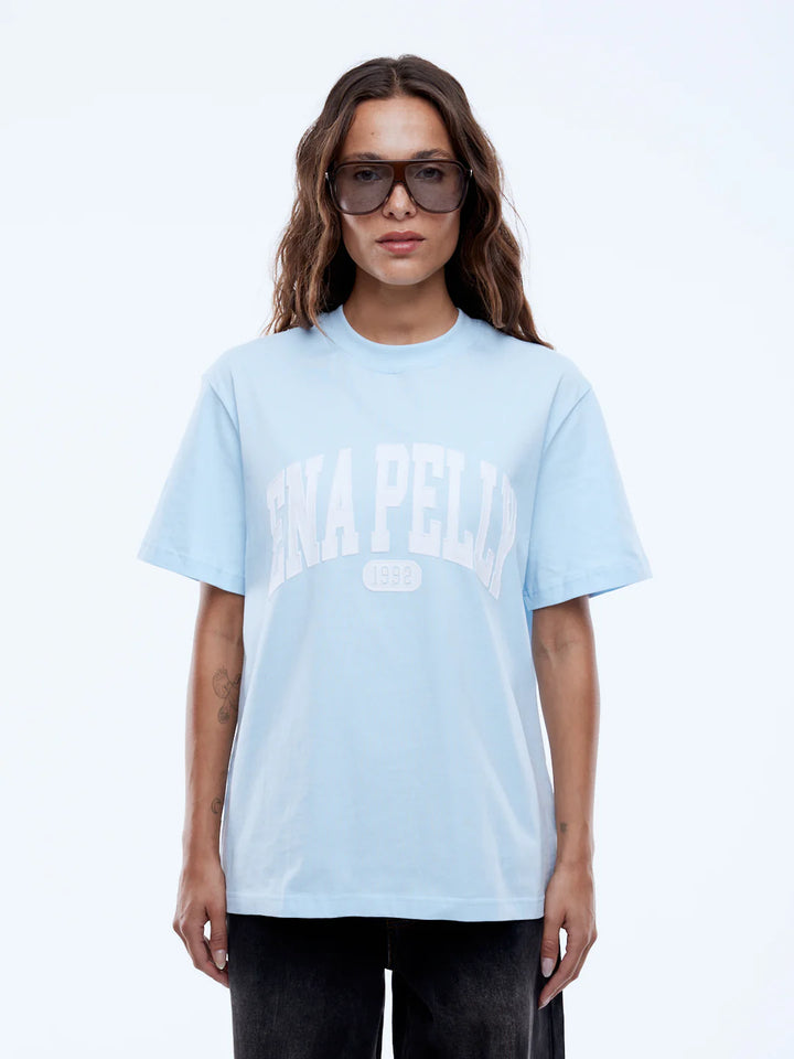 Collegiate Tee - Light Blue