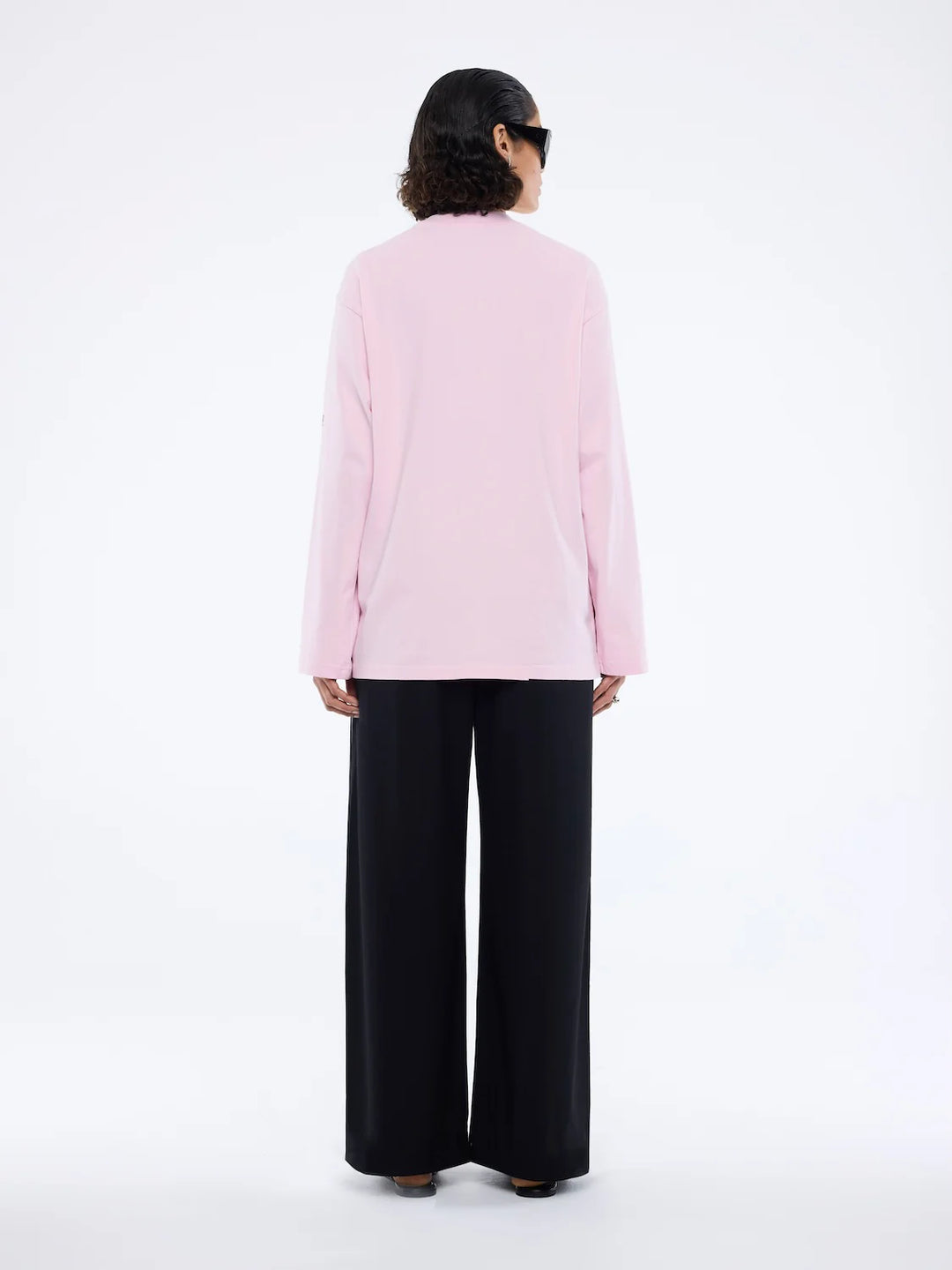 Street Signs LS Tee - Pink