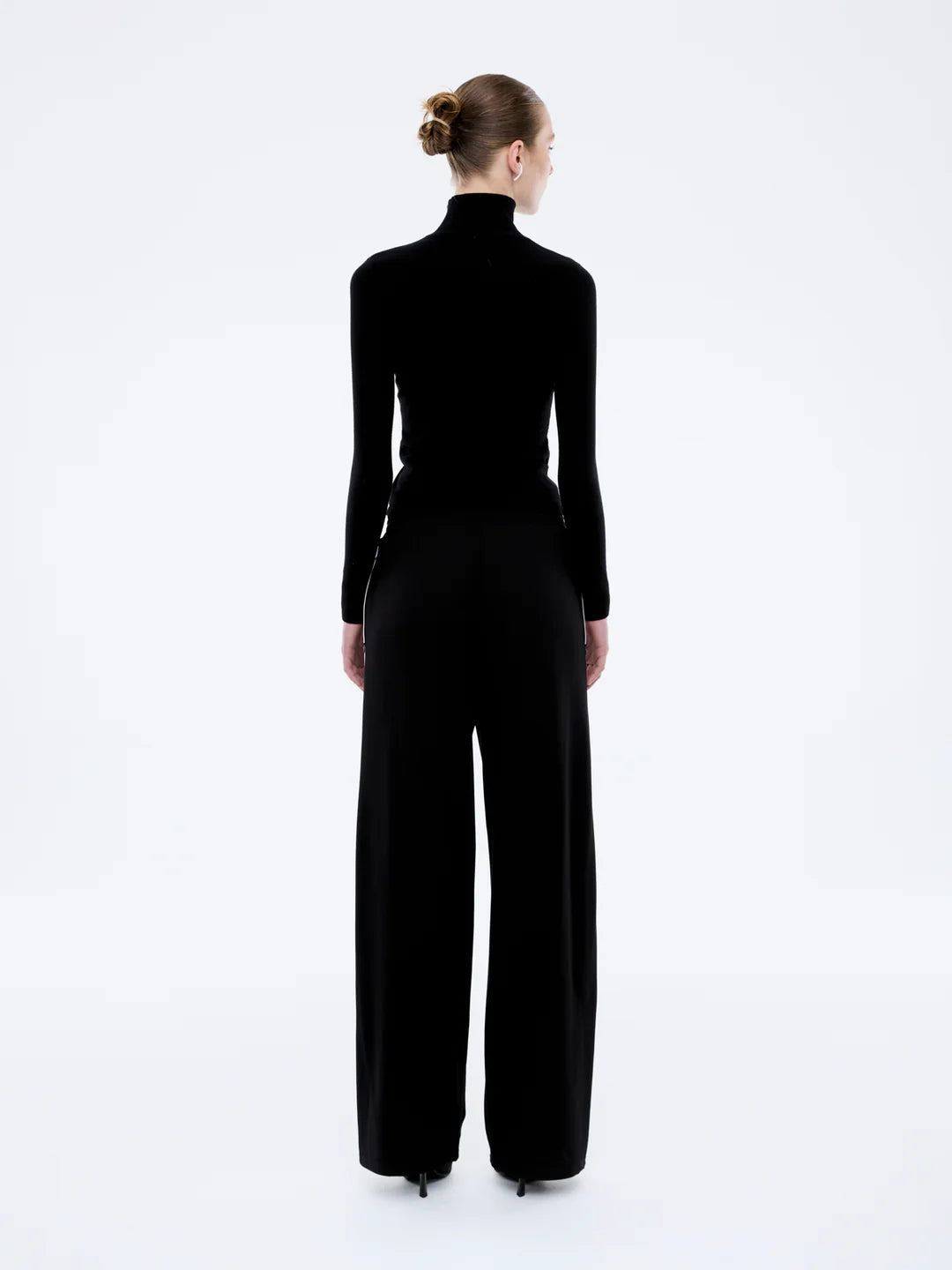 Valentina Stripe Pant - Black/Off White