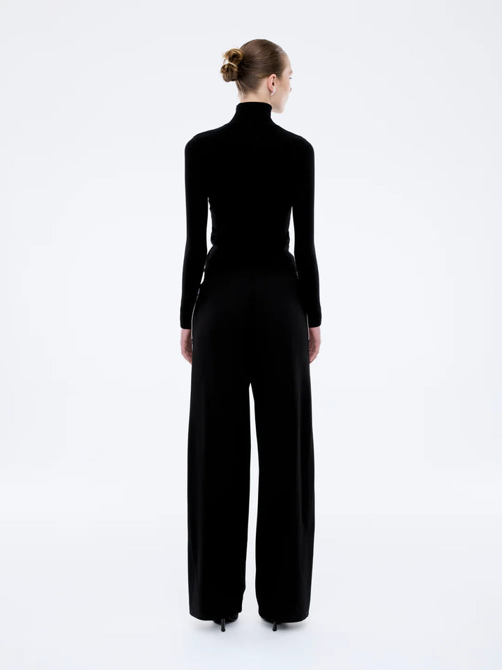 Valentina Stripe Pant - Black/Off White
