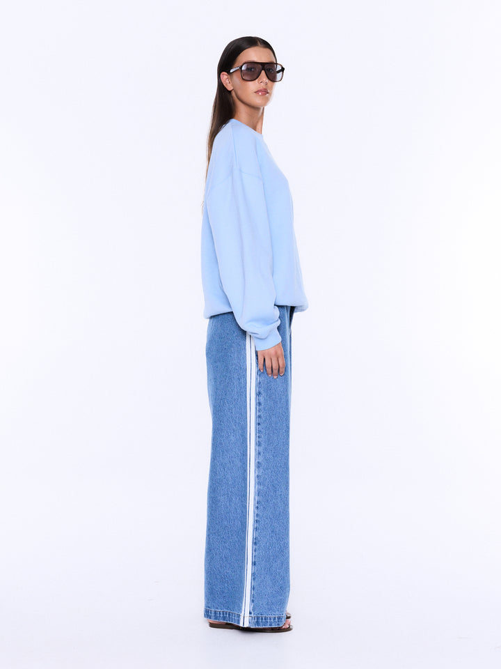 Mila Oversized Sweater - Sky Blue